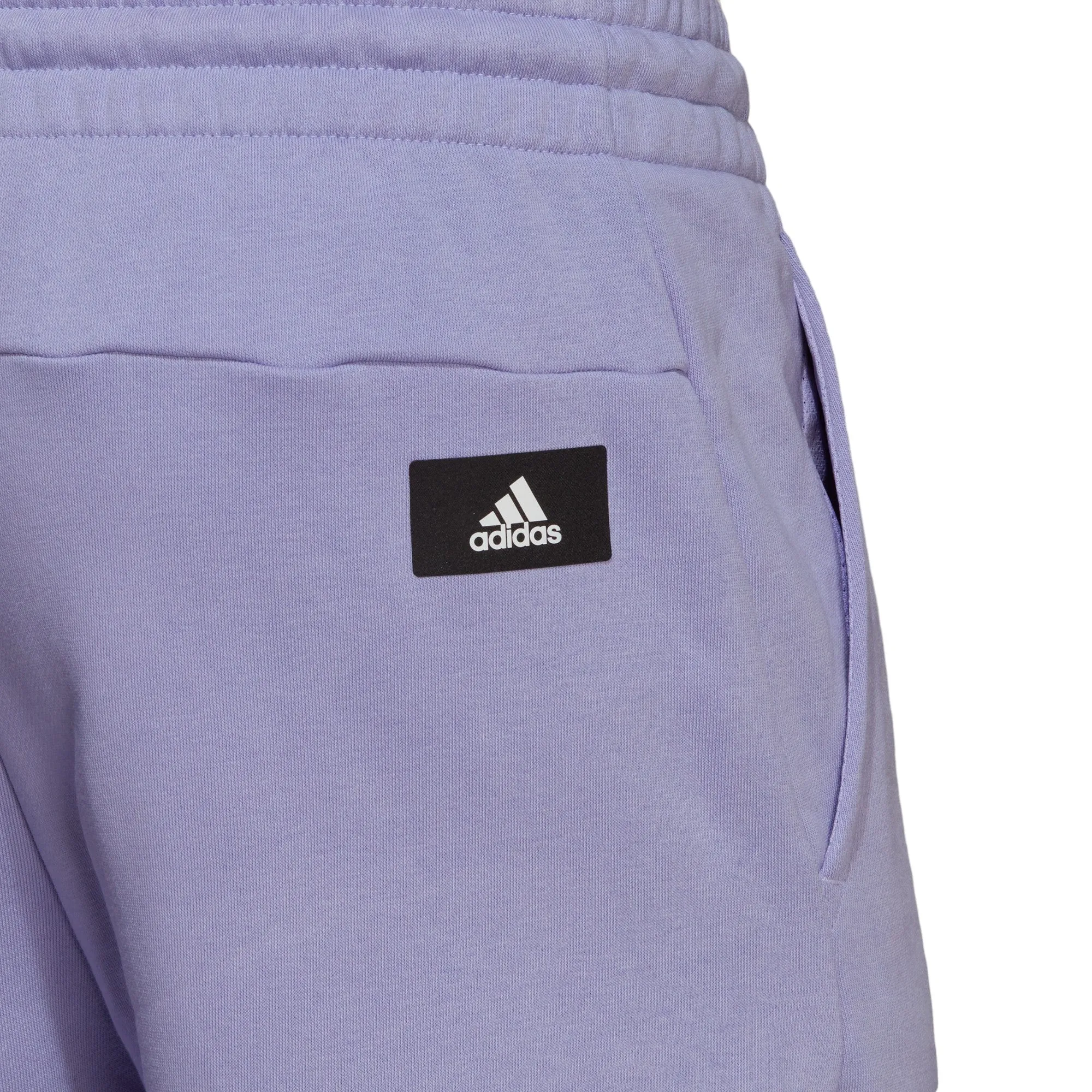 adidas Future Icons Fleece Shorts - Light Purple