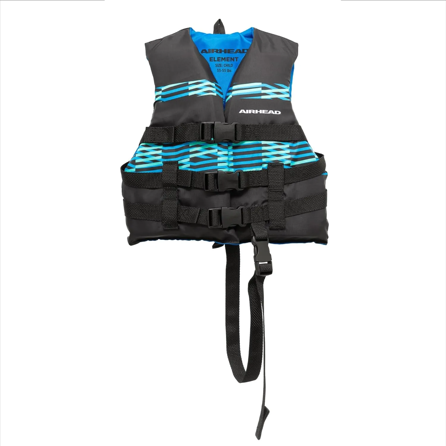 Airhead Element Life Jacket | Open Sided PFD | Sizes for Child, Youth and Adult Available