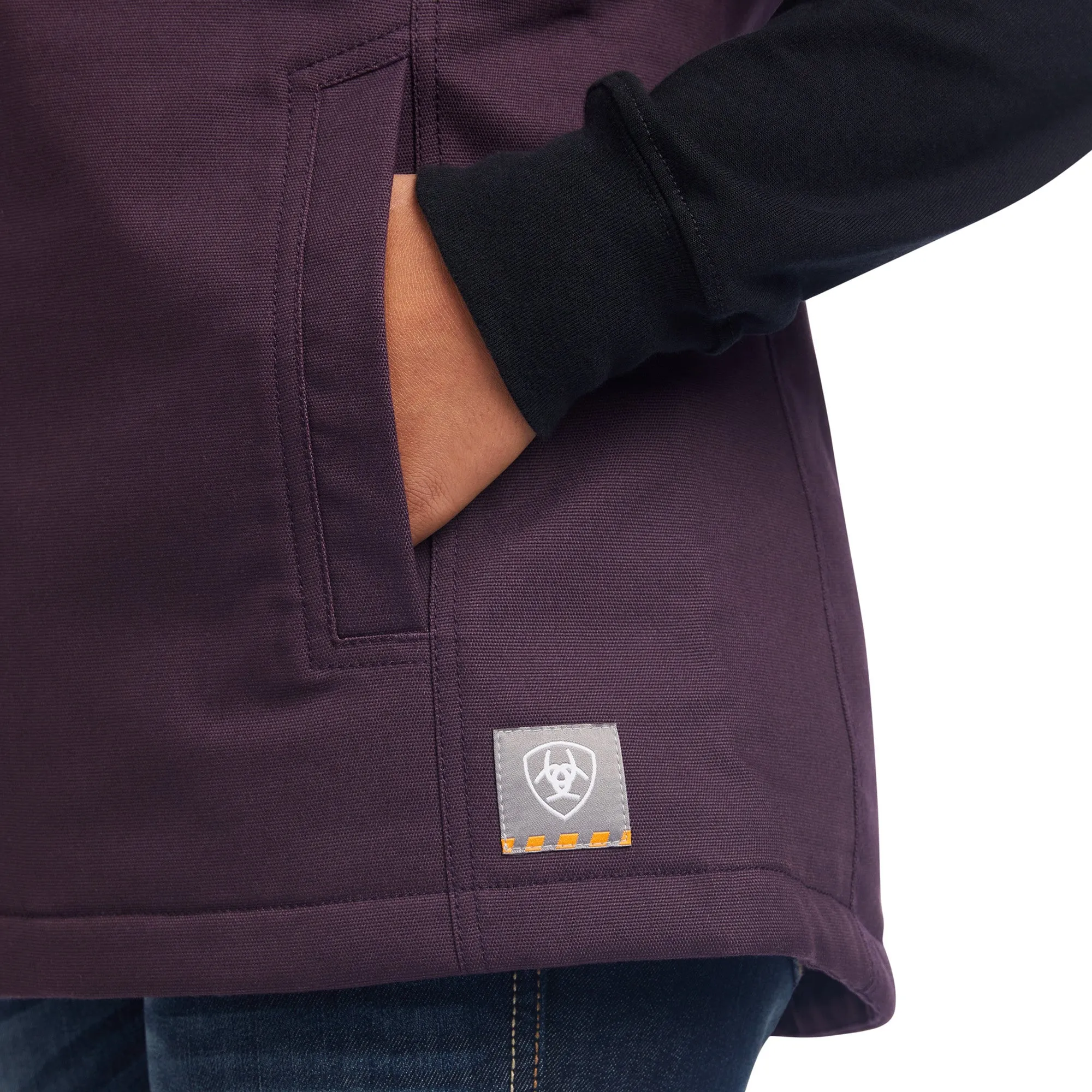 Ariat® Ladies Rebar DuraCanvas™ Plum Perfect Insulated Vest 10037590