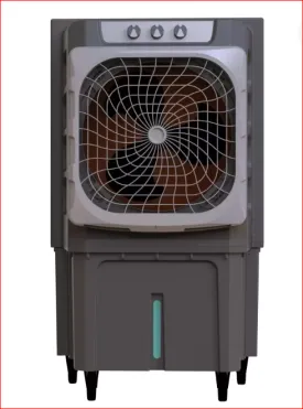 BAJAJ XForce 135 Desert Air Cooler | 135L Tank | 5592 CFM Air Delivery | 3-Speed Fan | Ideal for Large Rooms up to 300 Sq. Ft | Grey