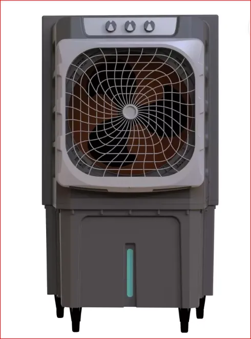 BAJAJ XForce 135 Desert Air Cooler | 135L Tank | 5592 CFM Air Delivery | 3-Speed Fan | Ideal for Large Rooms up to 300 Sq. Ft | Grey