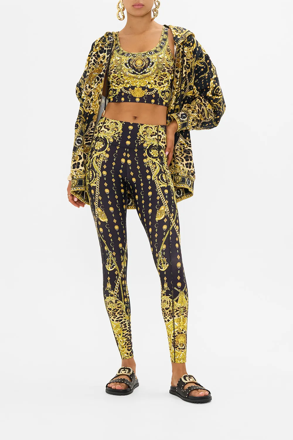 BANDED RACER BACK CROP NOUVEAU NATURE