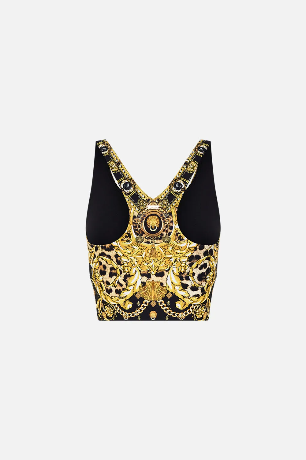 BANDED RACER BACK CROP NOUVEAU NATURE