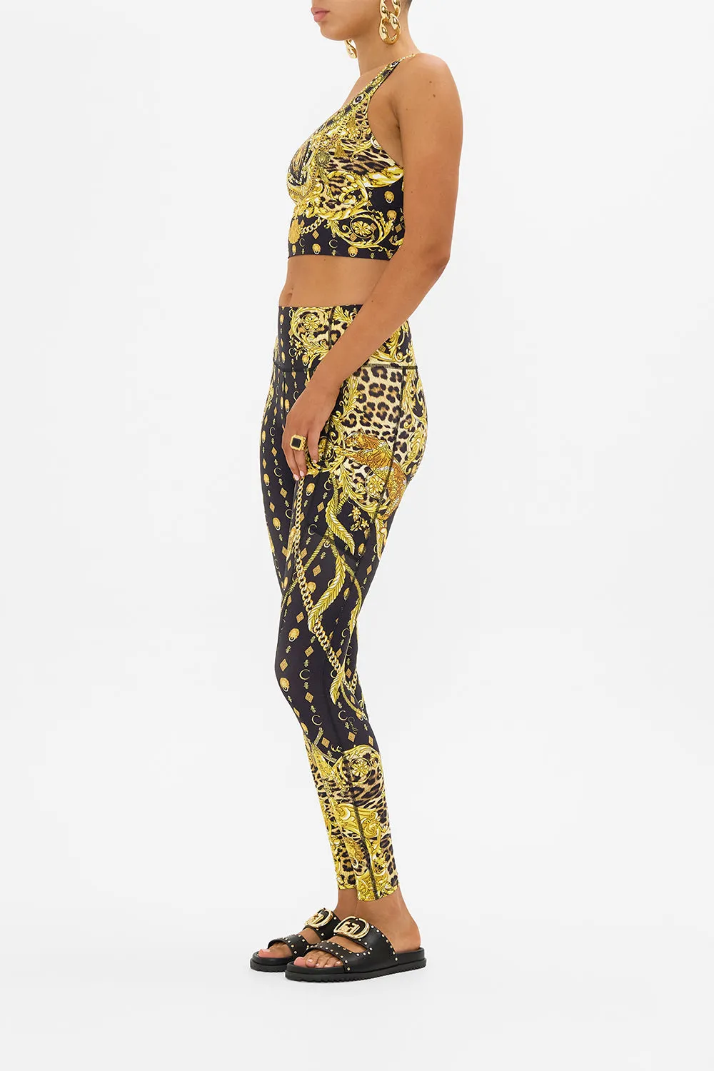 BANDED RACER BACK CROP NOUVEAU NATURE