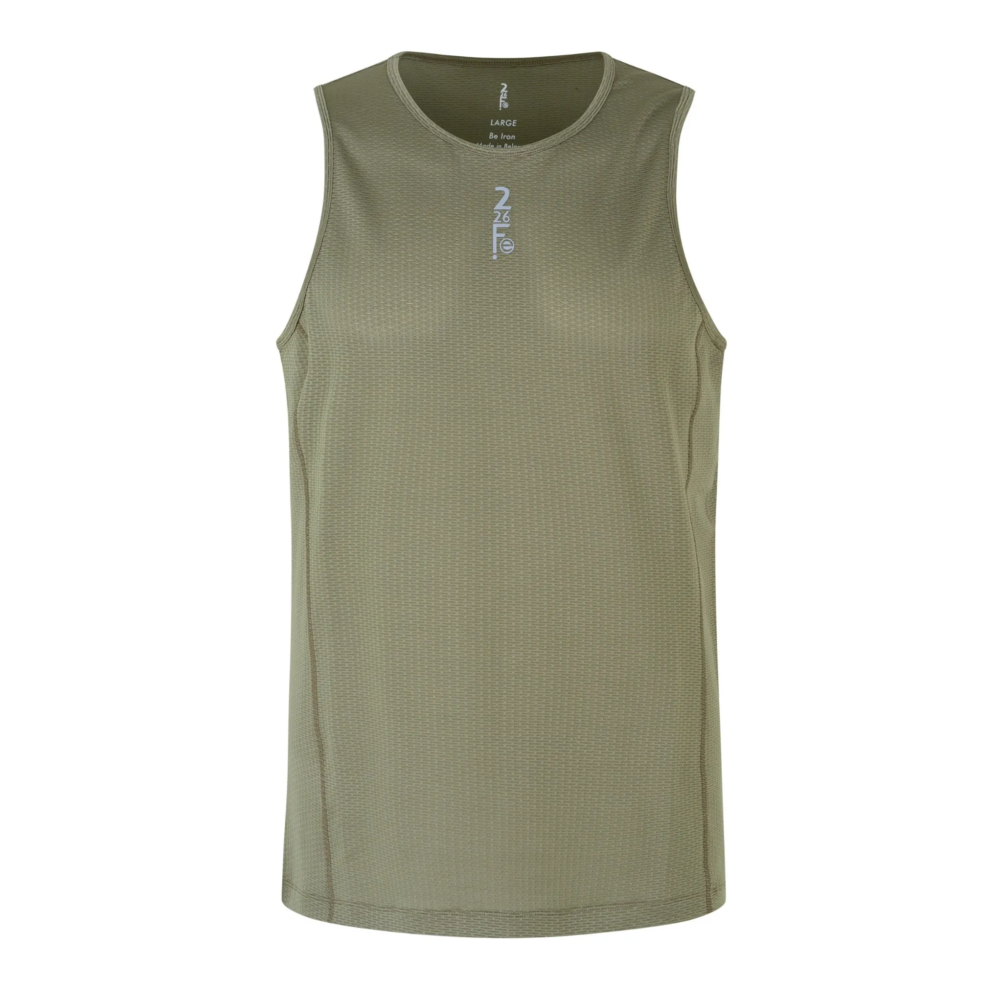 Baselayer Sleeveless - Deep Lichen Green, Odour free | Fe226 - Left in S, L and XL