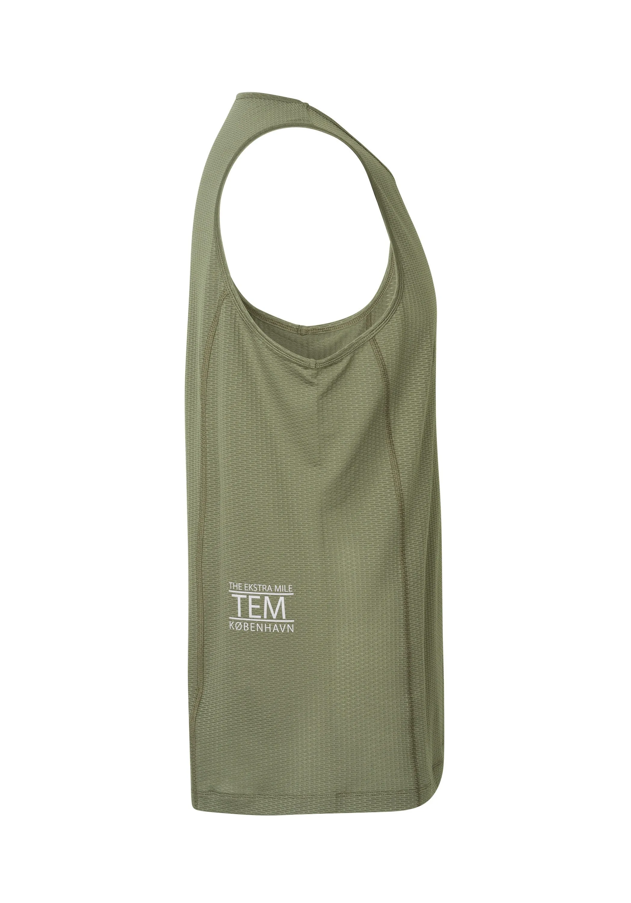 Baselayer Sleeveless - Deep Lichen Green, Odour free | Fe226 - Left in S, L and XL