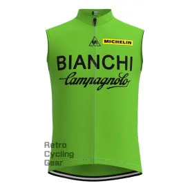 Bianchi Green Retro Cycling Vest