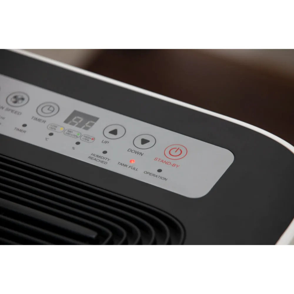 Black Decker Dehumidifier 20L  - White