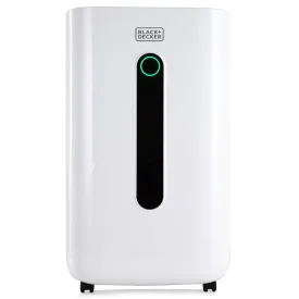 Black Decker Dehumidifier 20L  - White
