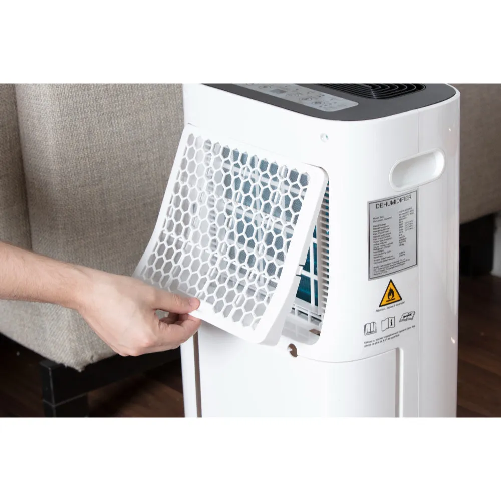 Black Decker Dehumidifier 20L  - White