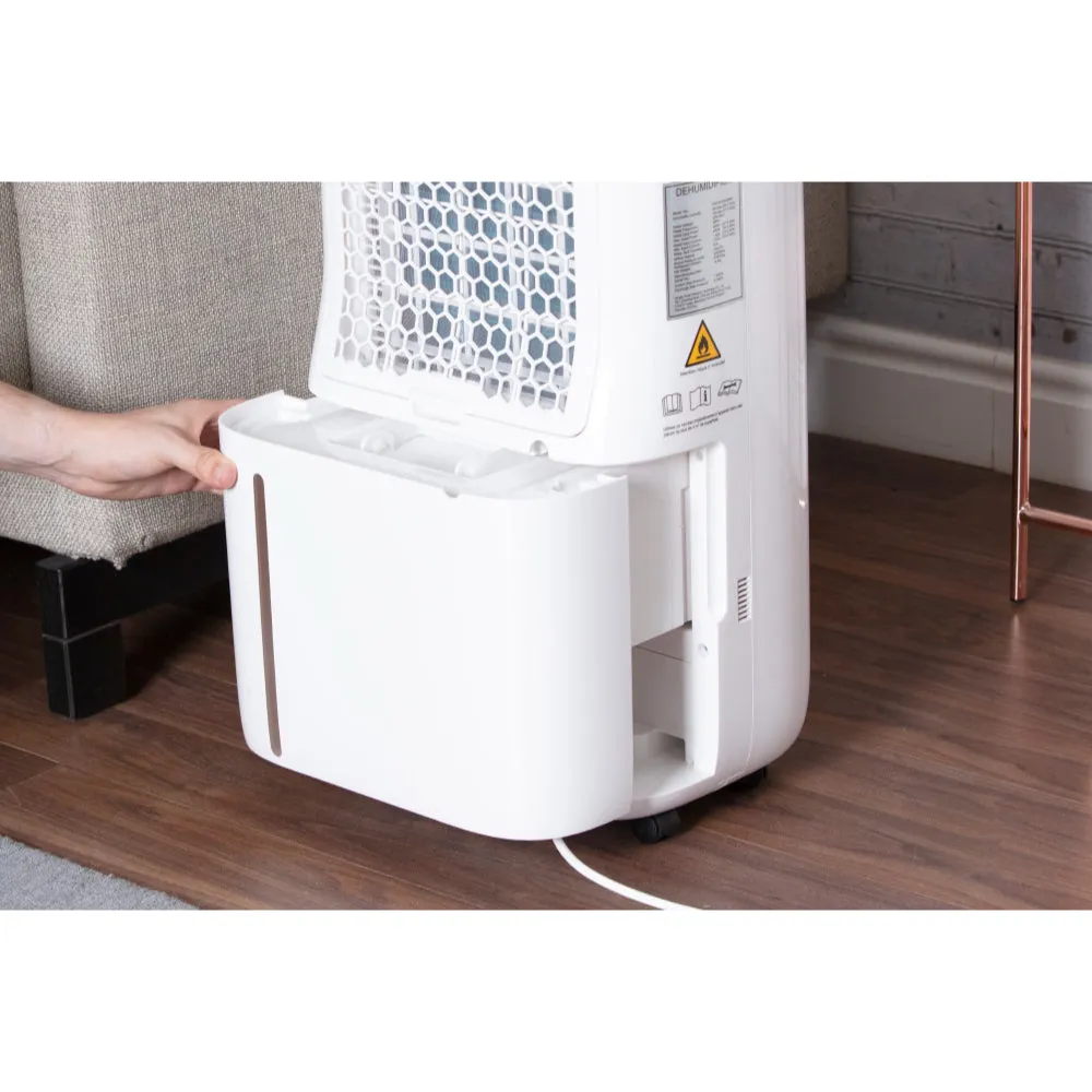 Black Decker Dehumidifier 20L  - White