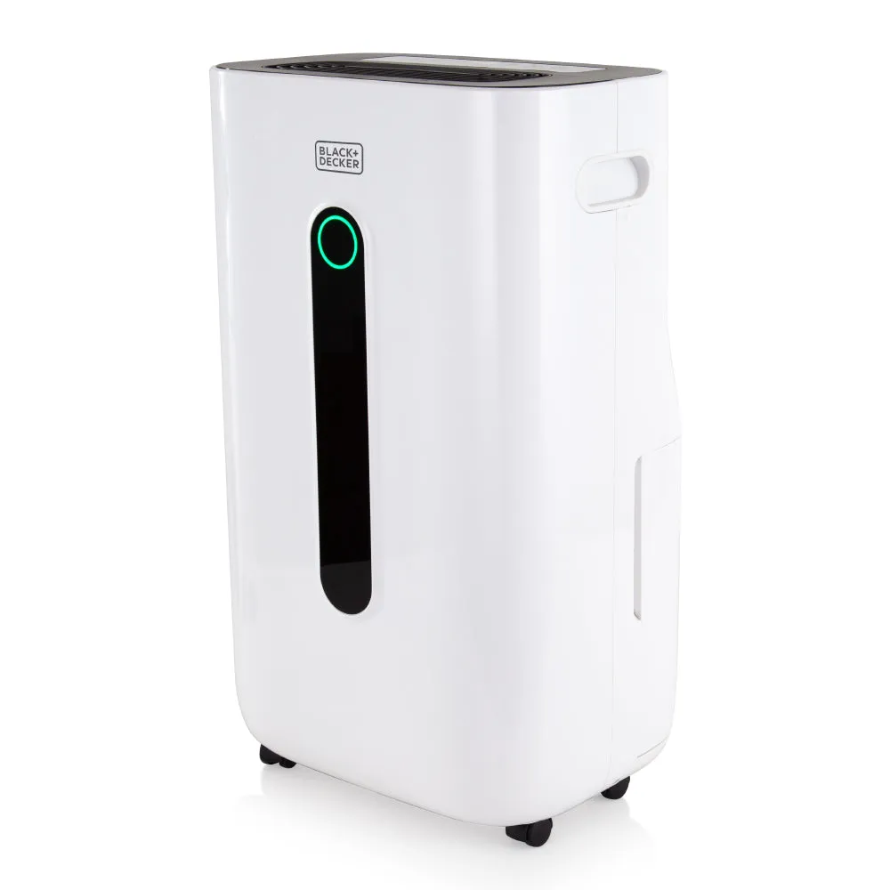 Black Decker Dehumidifier 20L  - White
