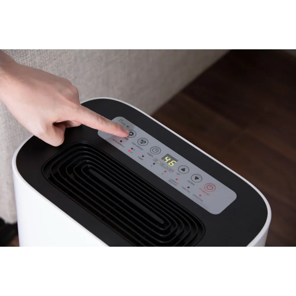 Black Decker Dehumidifier 20L  - White
