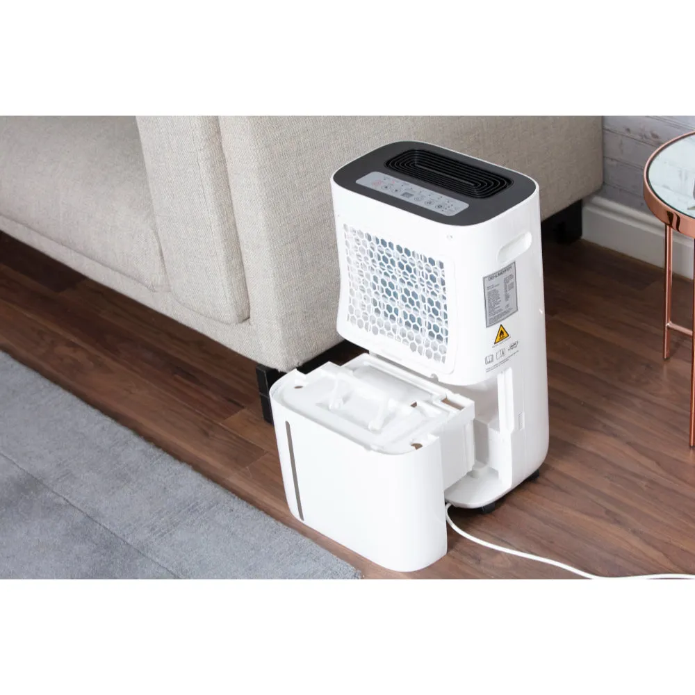 Black Decker Dehumidifier 20L  - White