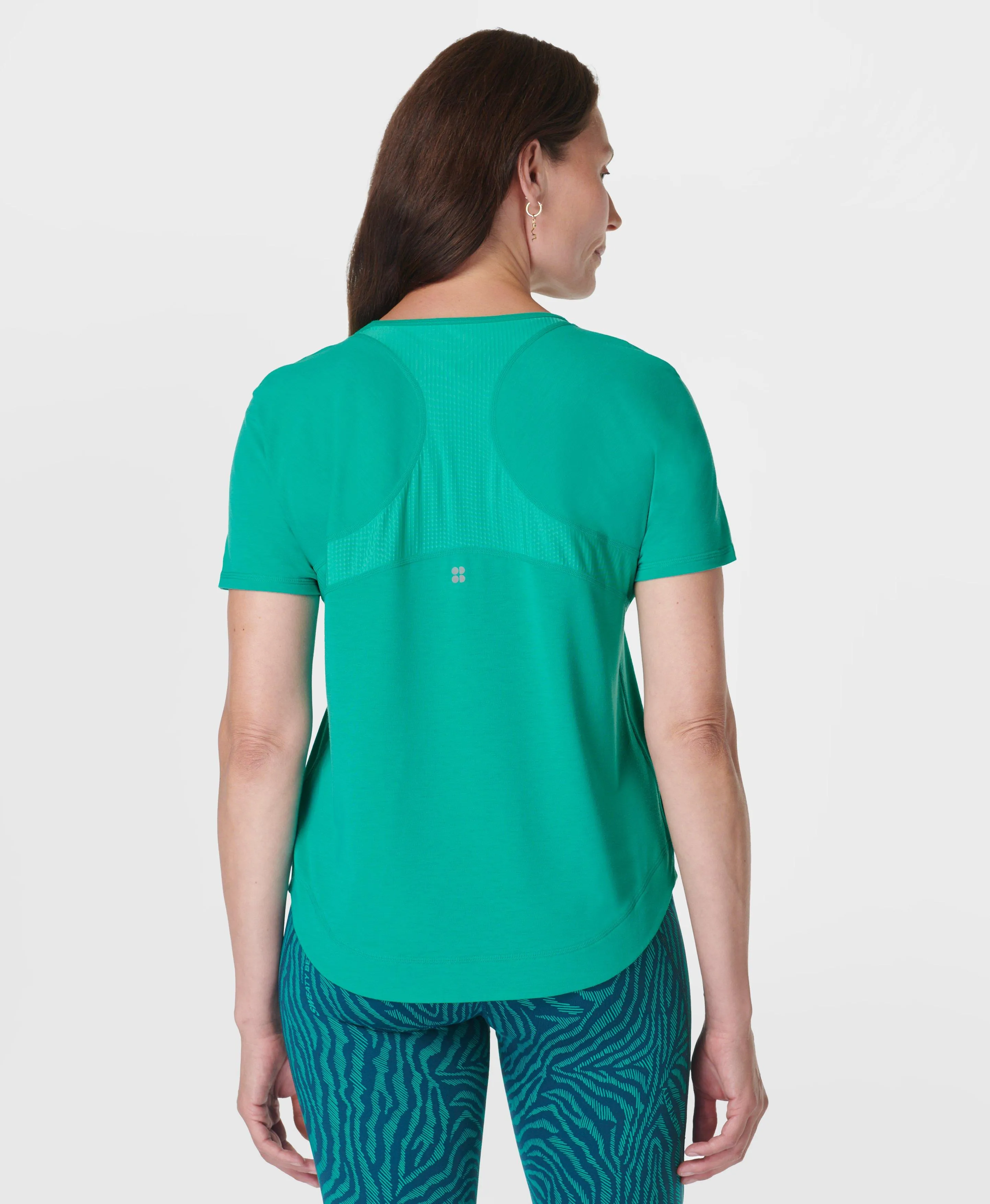 Breathe Easy Short Sleeve Top Sb9121 Gem-Green
