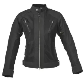 By City Ladies Teneree Venty II Mesh Textile Jacket - Black