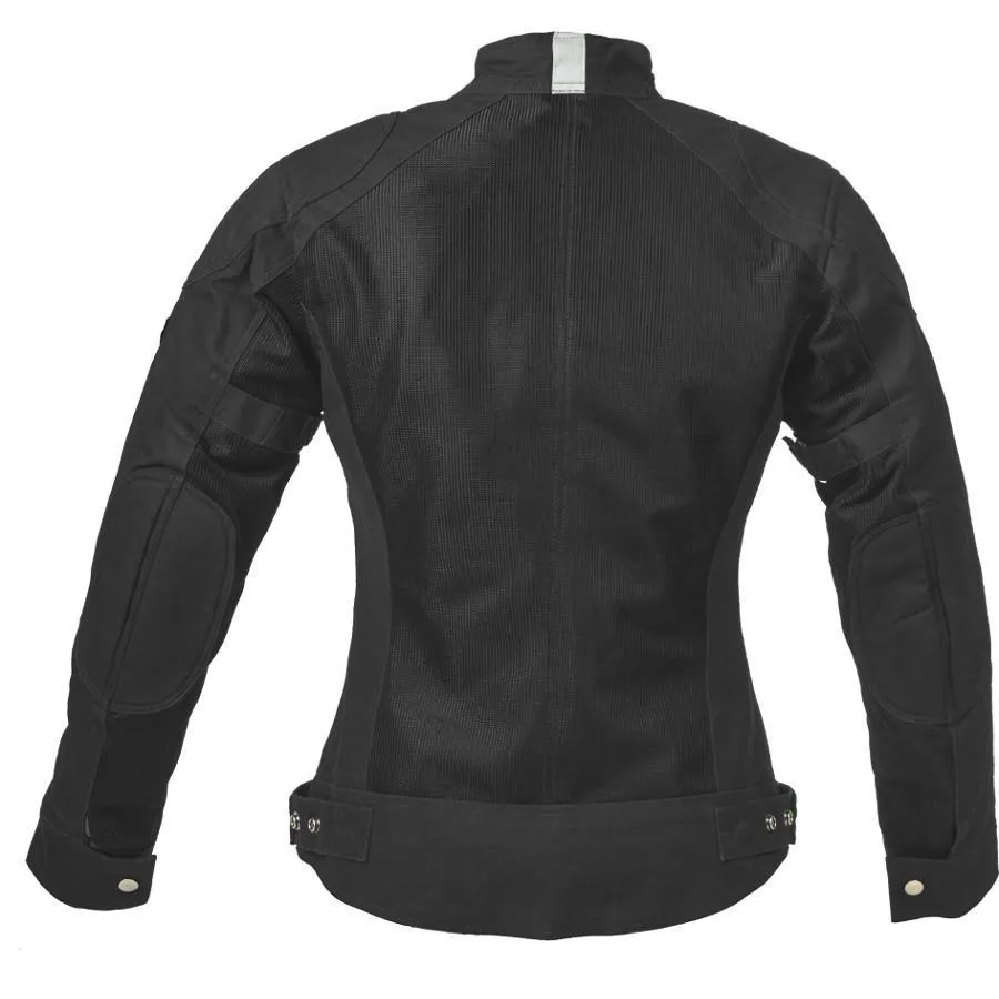 By City Ladies Teneree Venty II Mesh Textile Jacket - Black