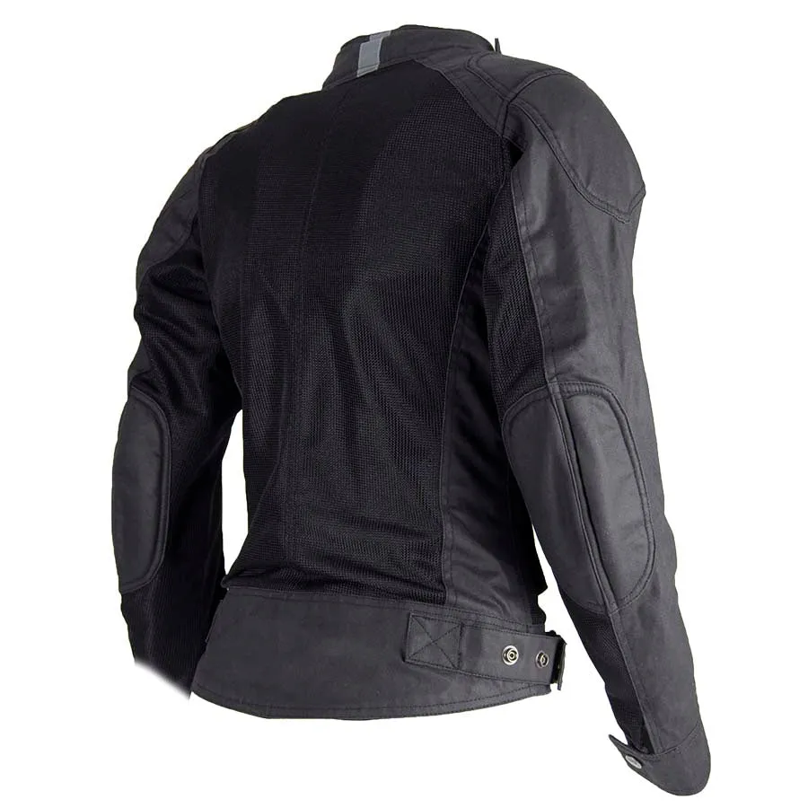 By City Ladies Teneree Venty II Mesh Textile Jacket - Black