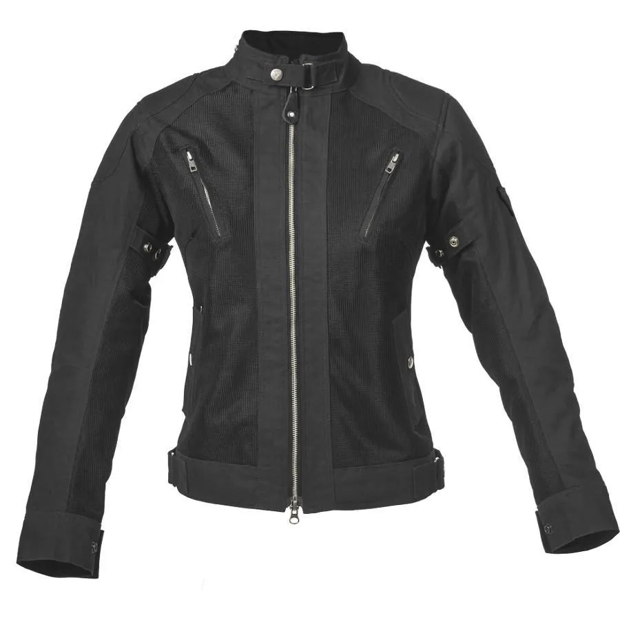 By City Ladies Teneree Venty II Mesh Textile Jacket - Black