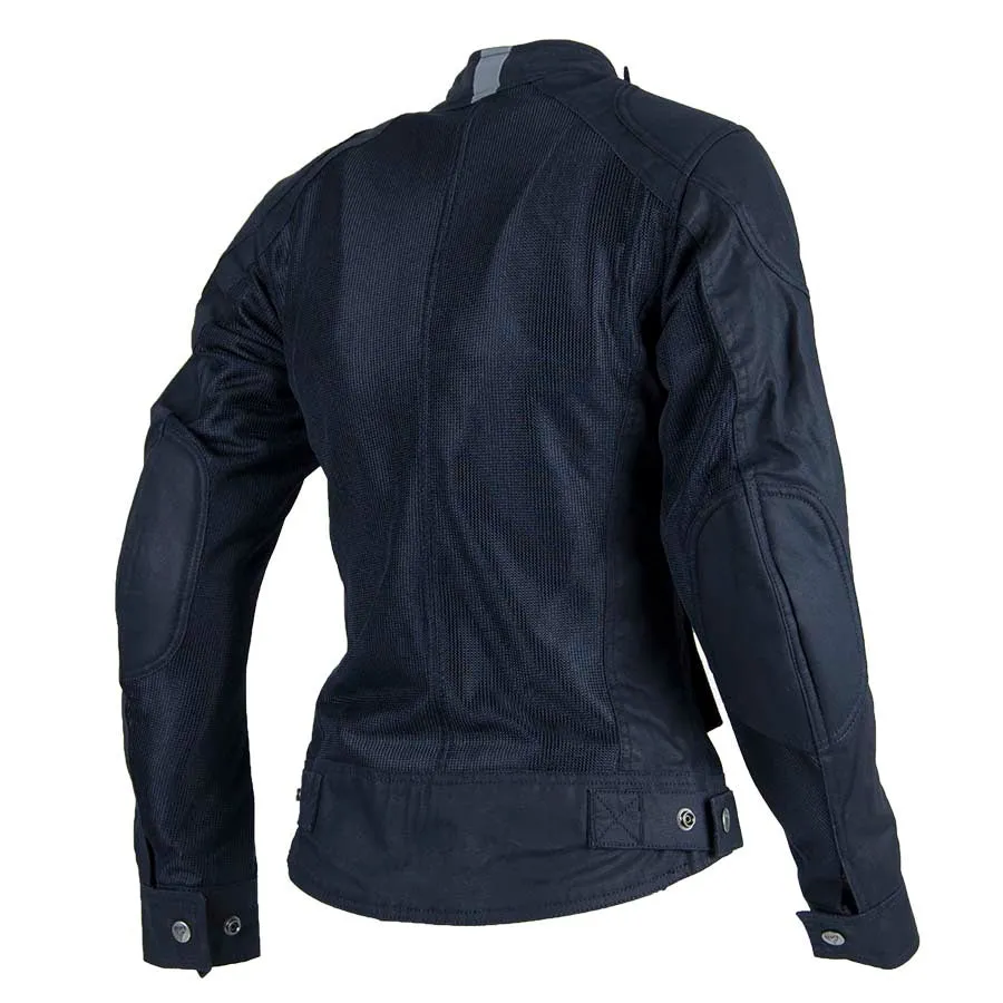 By City Ladies Teneree Venty II Mesh Textile Jacket - Blue