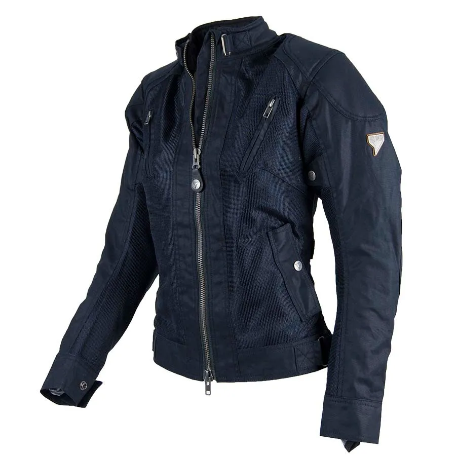 By City Ladies Teneree Venty II Mesh Textile Jacket - Blue