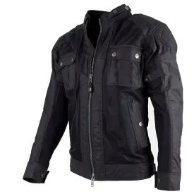 By City Men's Teneree Venty II Mesh Textile Jacket - Black