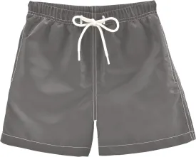 DOMIKING Neon Green Boys' Swim Trunks Mesh Lining Toddler Swim Shorts Quick Dry for Kids Adjustable Waist 2T-16