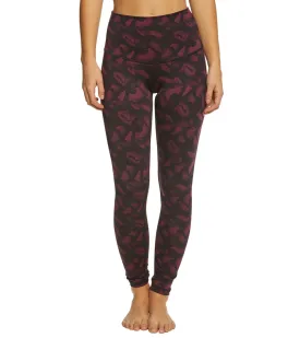 DYI High Waist Signature Butterfly Printed Yoga Leggings
