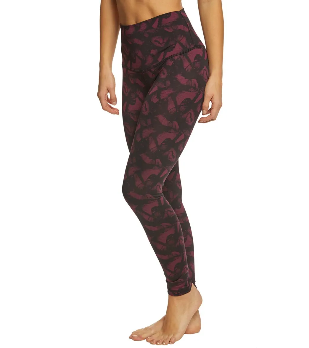 DYI High Waist Signature Butterfly Printed Yoga Leggings