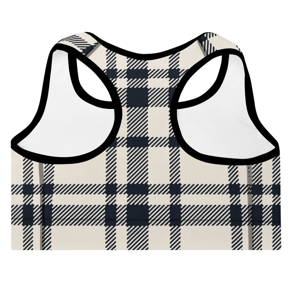 ELEVATED ESSENTIALS, THE PERFECT PADDED SPORTS BRA CREAM CHECKS