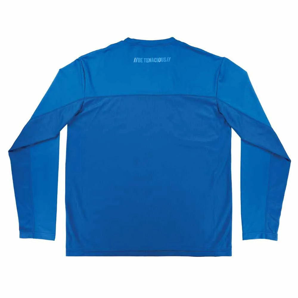 Ergodyne 12152 6689 S Blue Cooling Long Sleeve Sun Shirt with UV Protection