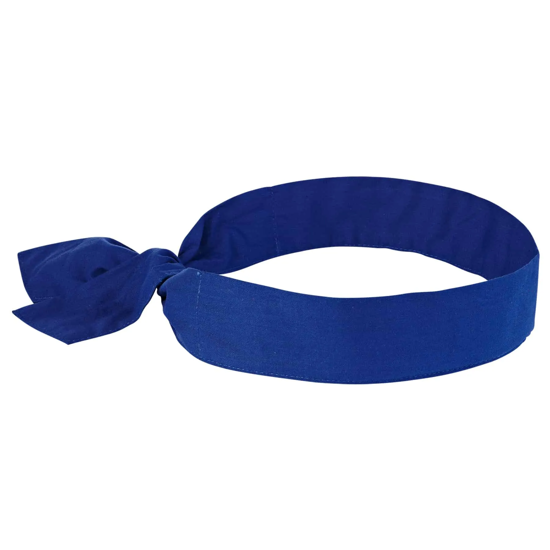 Ergodyne Chill-Its 6700 Evaporative Cooling Bandana Headband - Solid Blue