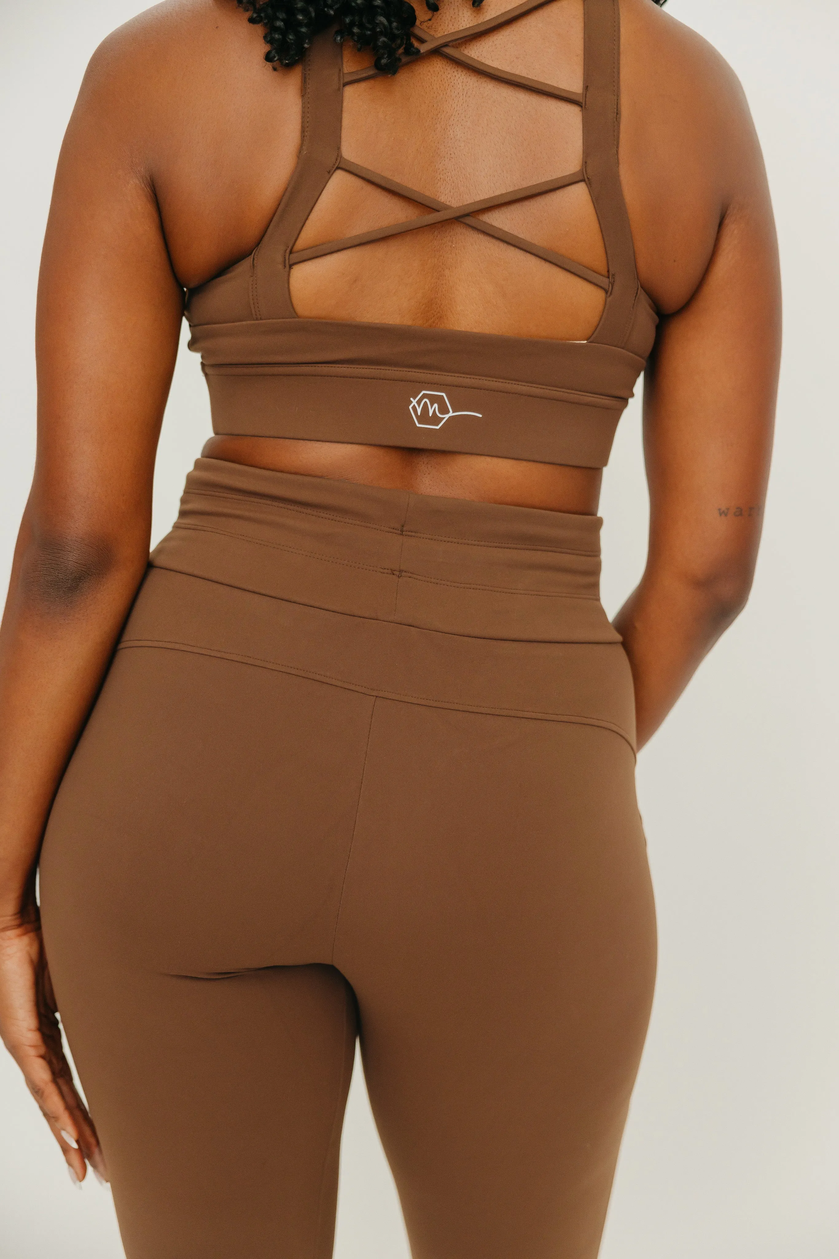 Fearless Sports Bra - Brown | MT LUXE
