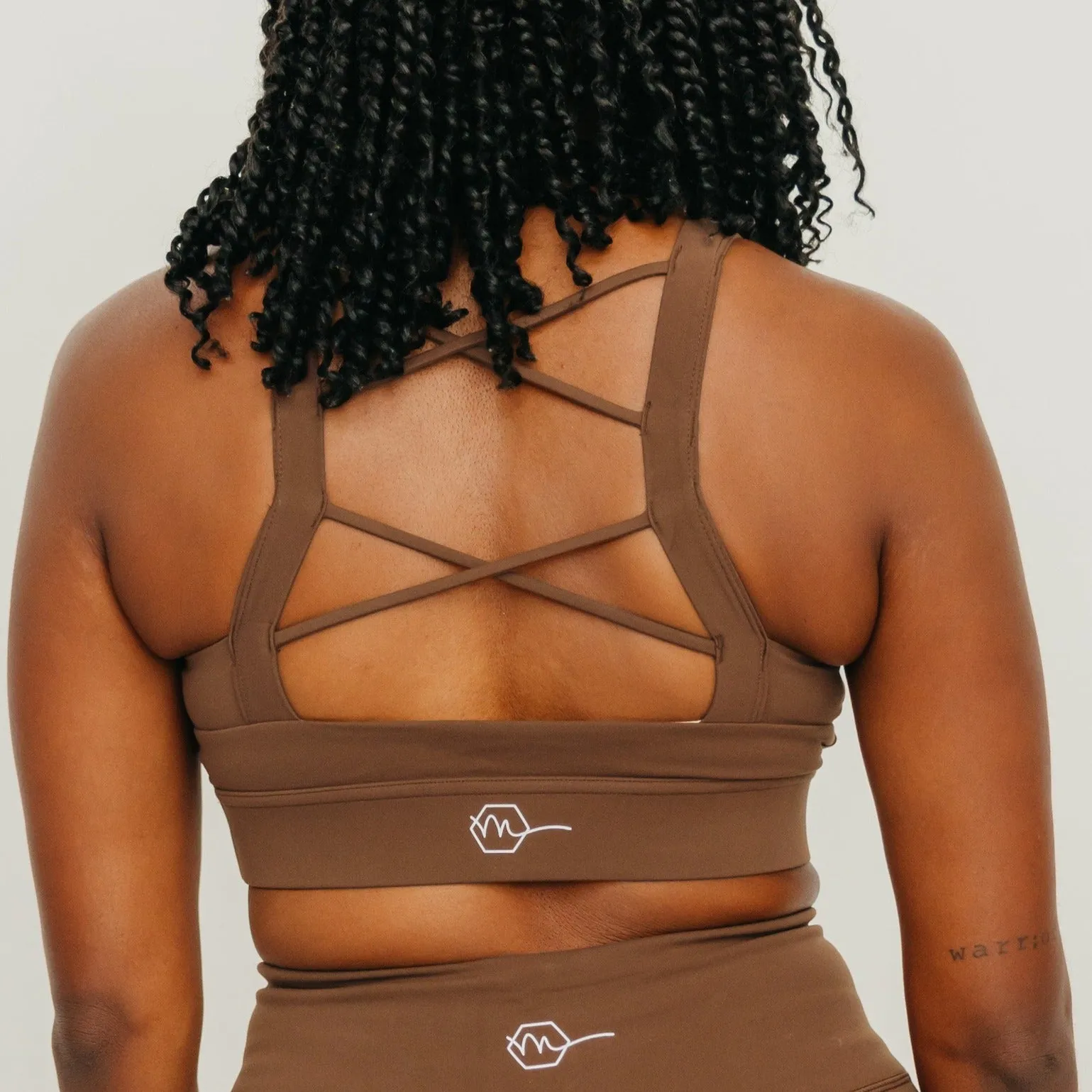 Fearless Sports Bra - Brown | MT LUXE