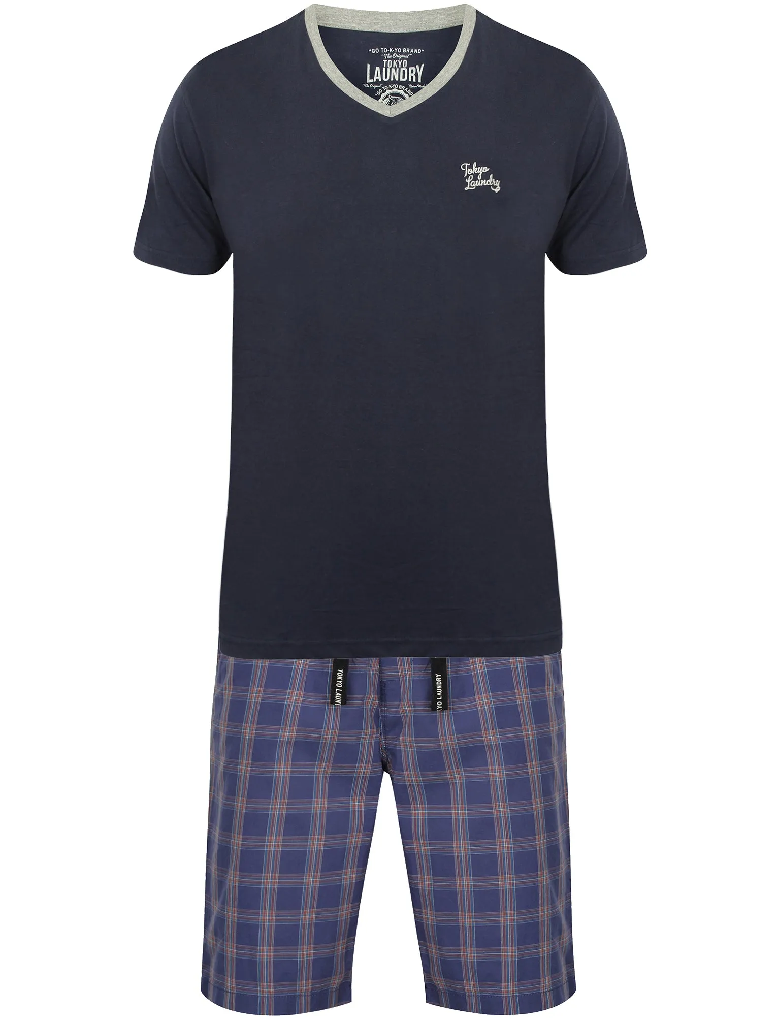Goodman 2pc Lounge Set in Midnight Blue - Tokyo Laundry