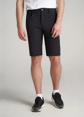 Hiking Shorts for Tall Men in Black