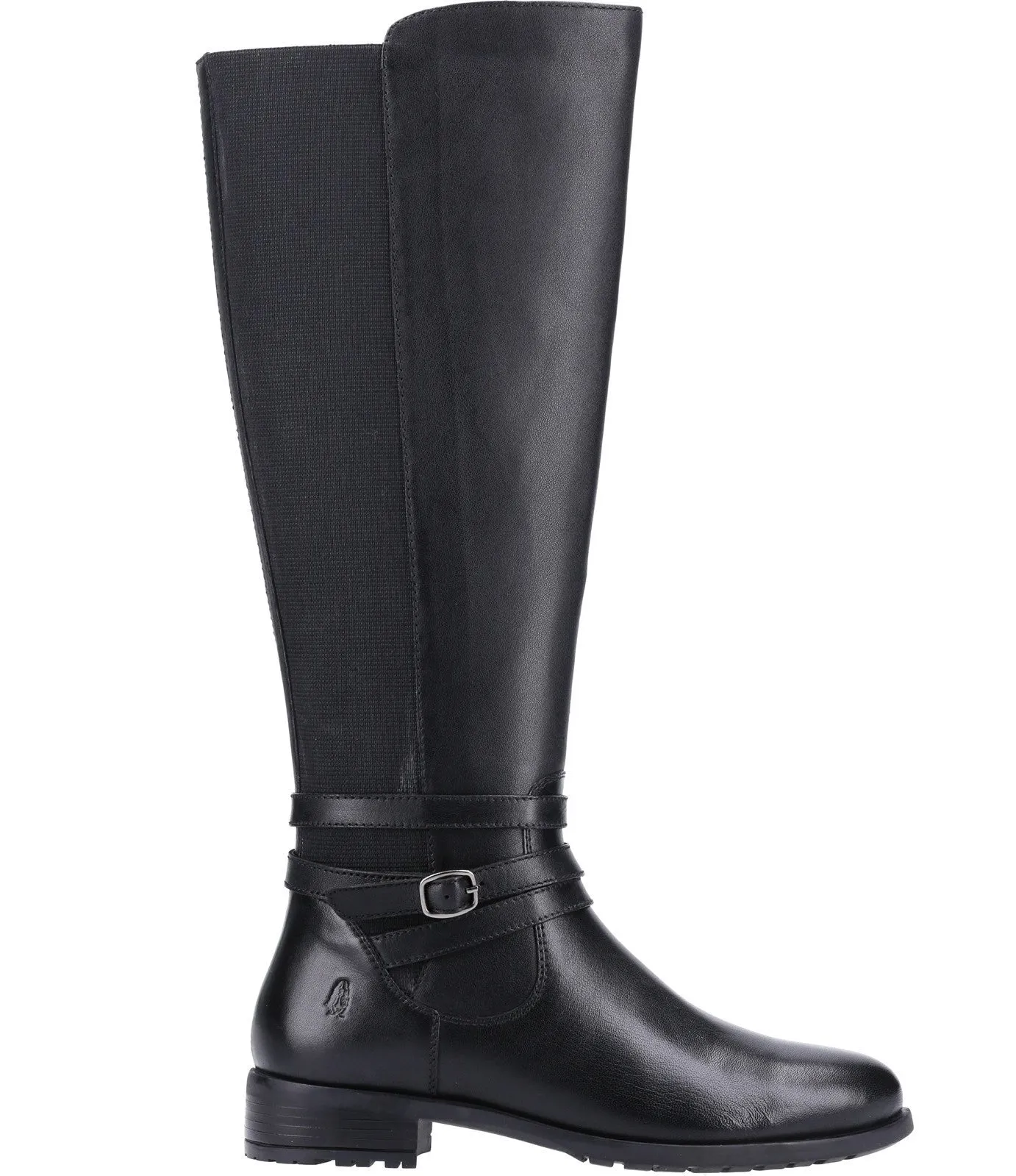 Hush Puppies Vanessa Womens Wider Calf Long Leg Leather Boot