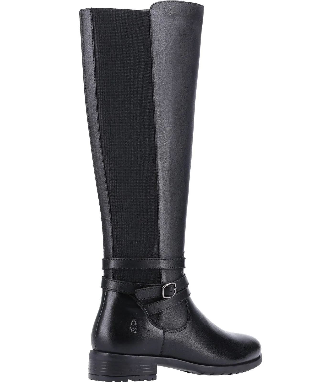 Hush Puppies Vanessa Womens Wider Calf Long Leg Leather Boot