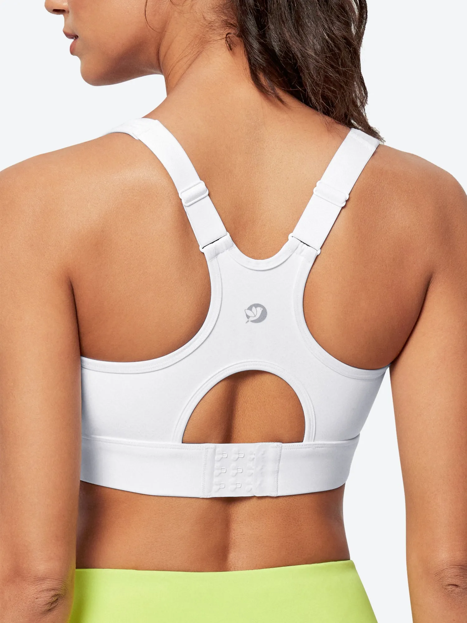 IUGA Racerback High Impact Sports Bras With Sewn-in Pads