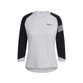 Jersey Rapha Women's Trail 3/4 Light Grey/Black