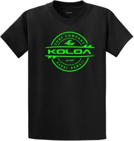 Koloa Surf Youth Thruster Surfboards Logo Heavyweight Tee Sizes XS-XL