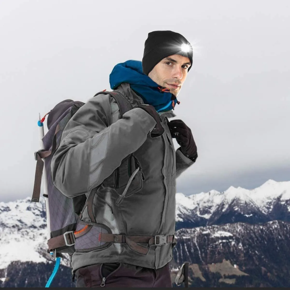 Led Rechargeable Beanie Hat Fa-5828-1