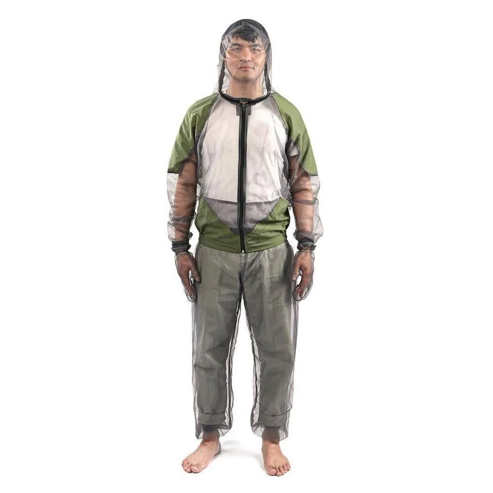 Lightweight Anti-Mosquito Hooded Suit for Hiking, Breathable Mesh Fabric