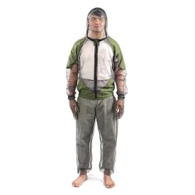 Lightweight Anti-Mosquito Hooded Suit for Hiking, Breathable Mesh Fabric