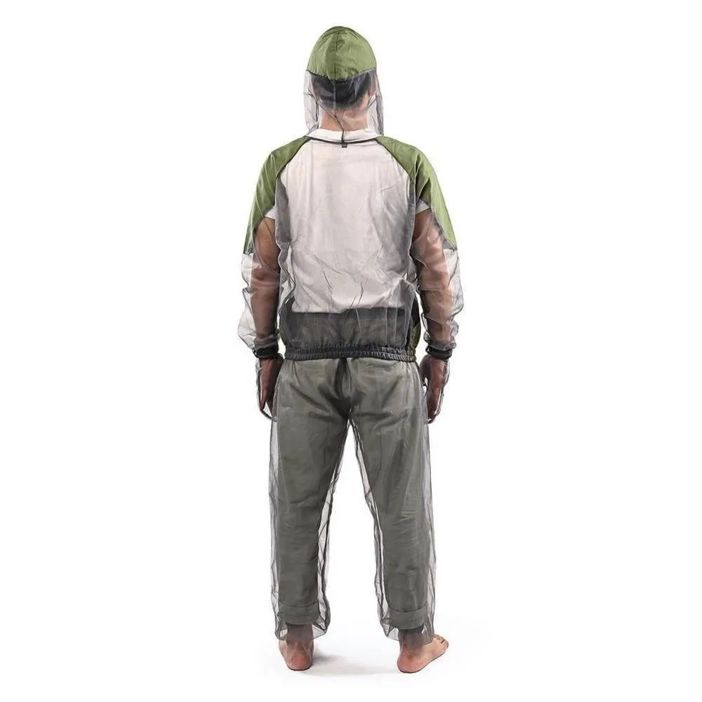 Lightweight Anti-Mosquito Hooded Suit for Hiking, Breathable Mesh Fabric