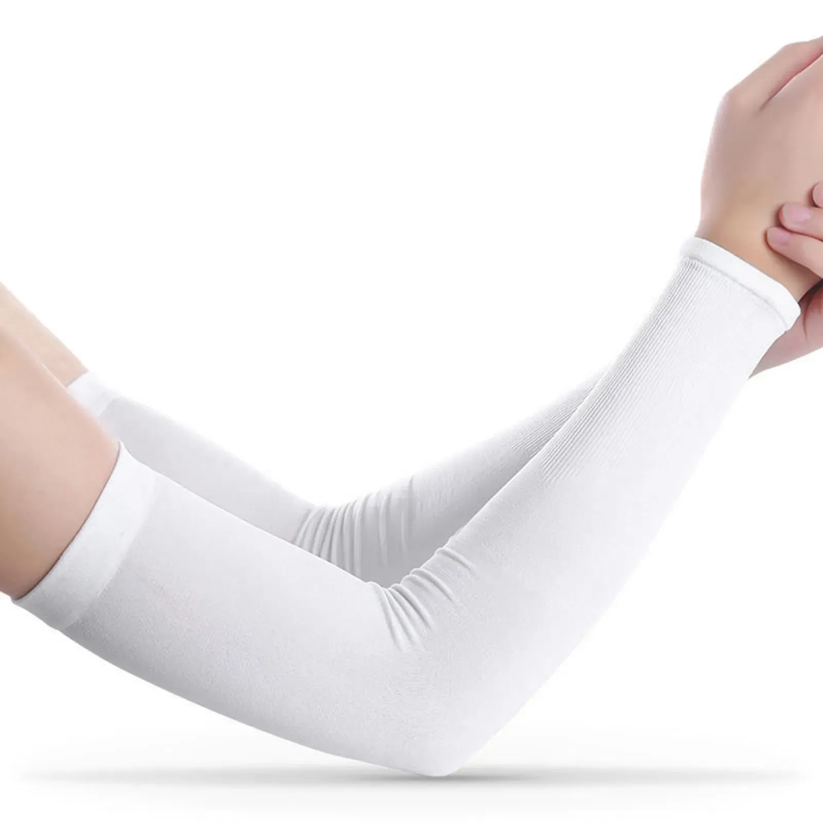 Lixada Cooling Arm Sleeves Men Women UV Sun Protection Long Arms Sleeves Cover for Cycling Running Golfing Football Basketball