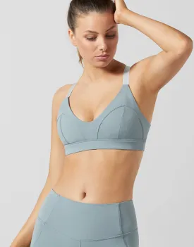 Liza Sorbet Green Sports Bra
