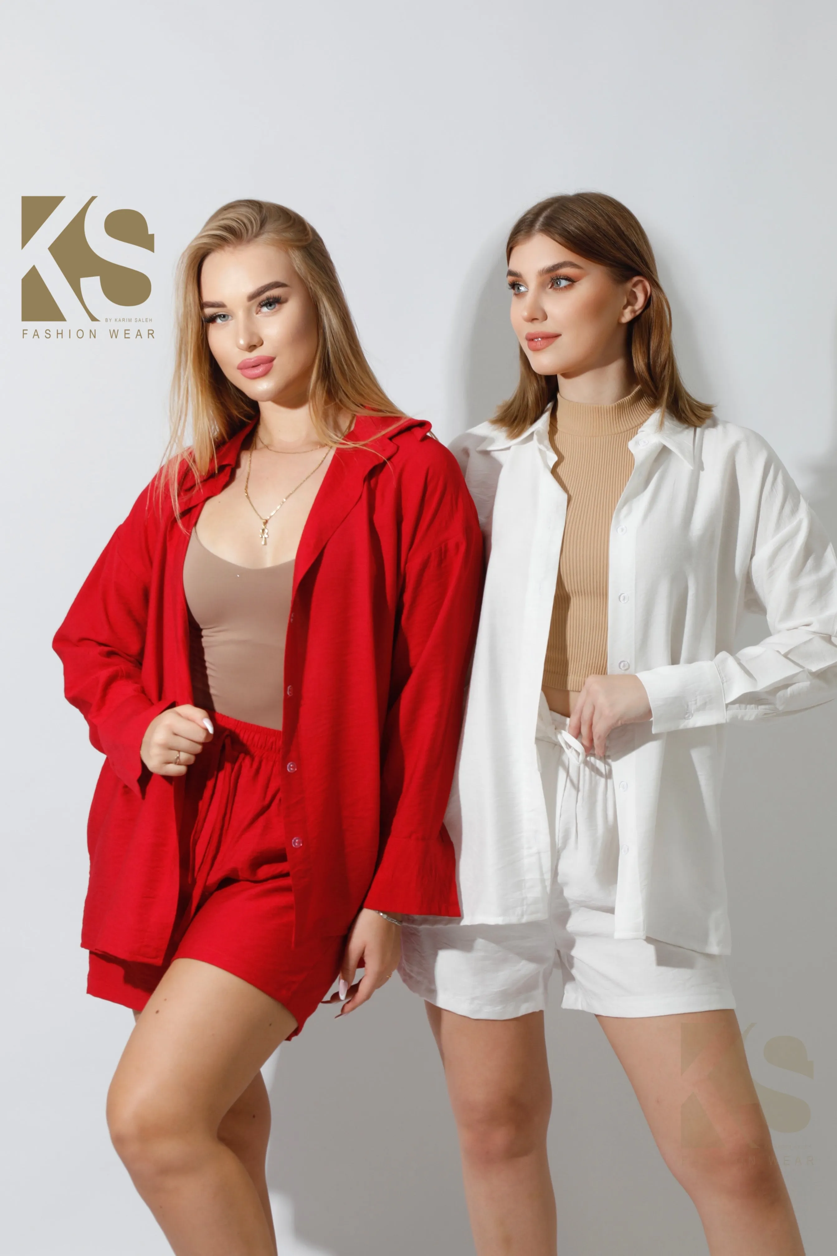 Lose Fit Shirt & Shorts Set