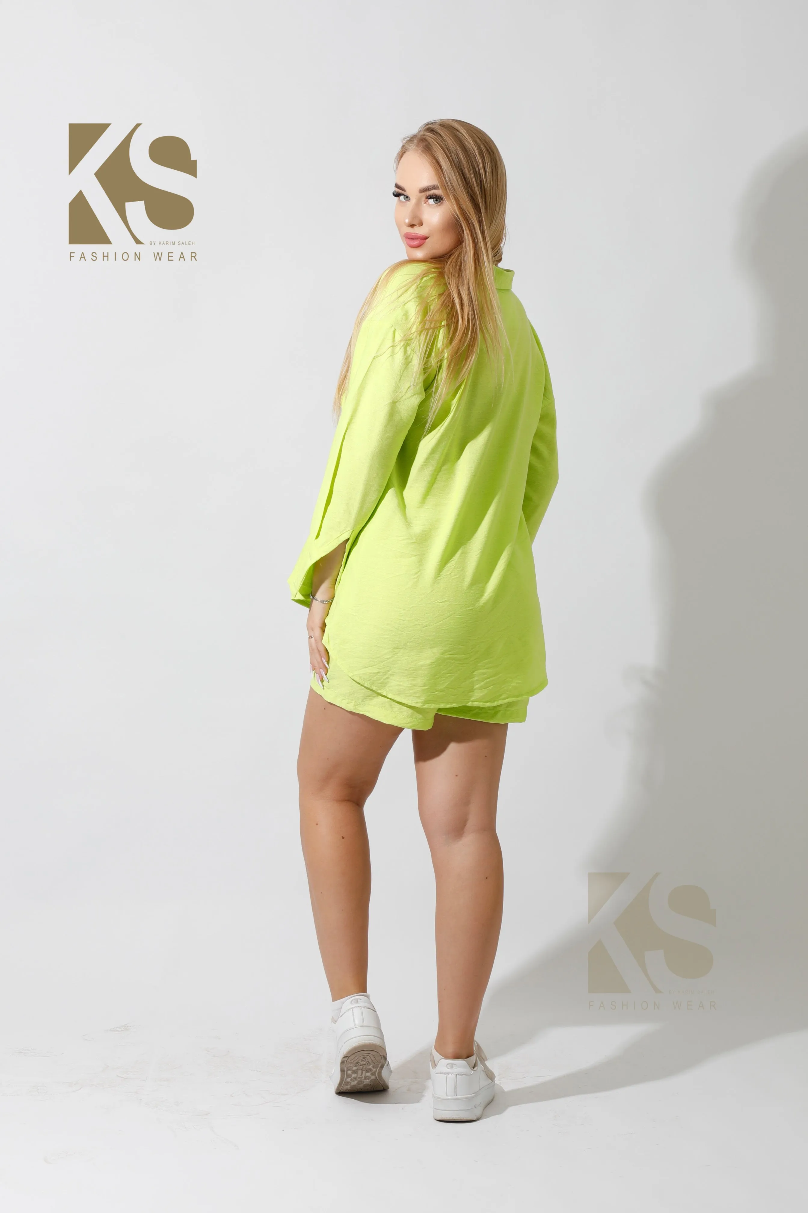 Lose Fit Shirt & Shorts Set