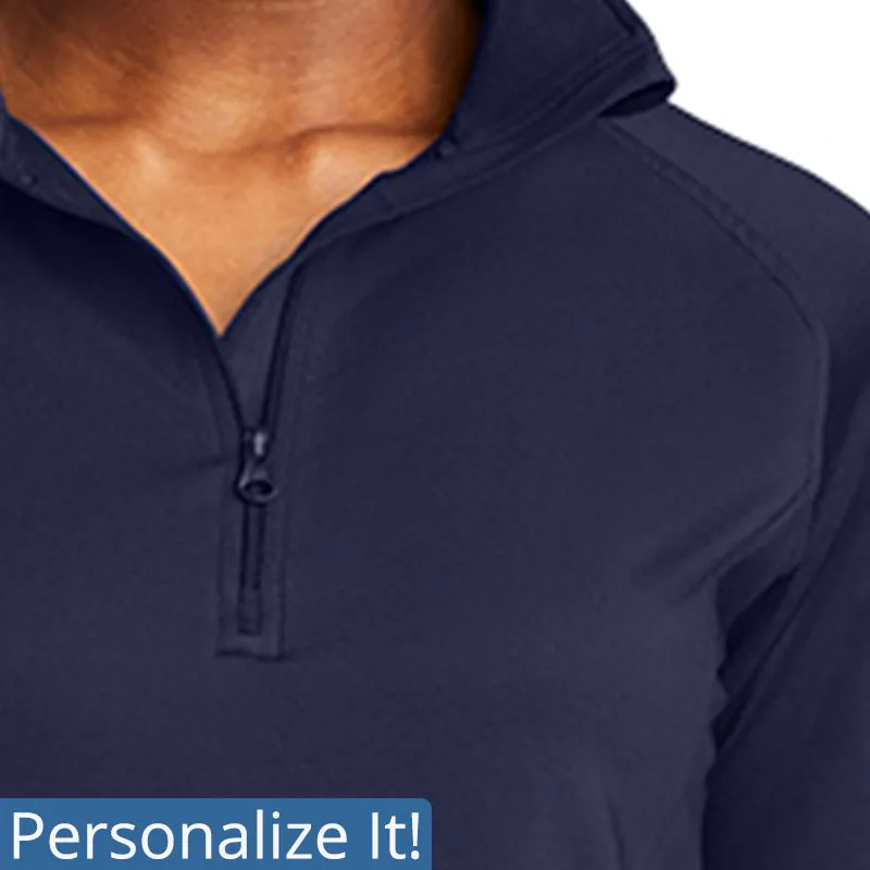 LST850 Ladies Sport-Wick® Stretch 1/2-Zip Pullover